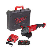 Milwaukee M18 FLAG230XPDB-402X Fuel 230mm Cordless Breaking Grinder with 2x 4.0Ah Batteries