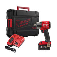 Milwaukee M18FMTIW2F12-501X 18V FUEL 1/2" Mid-Torque Impact Wrench with 1x 5.0Ah Battery