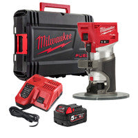 Milwaukee M18 FTR-501X 18V Fuel Cordless Trim Router with 1x 5.0Ah Battery