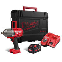 Milwaukee M18ONEFHIWF12-551X 18V Fuel ONE-KEY Brushless 1/2" Impact Wrench with Friction Ring Kit & 1x 5.5Ah Battery