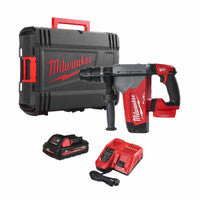 Casúr SDS Plus Aon-Eochair Breosla Milwaukee M18ONEFHPX-301X 18V le Ceallraí 1x 3.0Ah