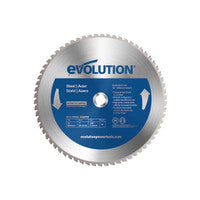 Evolution M355TCT-66CS 355mm x 25.4mm 66T Mild Steel Cutting Chop Saw Blade