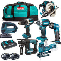 Makita MAK6KIT4X4 18V Cordless 6pc Kit with 4x 4.0Ah Batteries