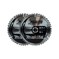 Lann Chonaic Chiorclach Makita B-64624 Efficut TCT 260mm x 30mm 45T (Pacáiste 2)