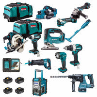 Makita 18V LXT Brushless 12 Piece Power Tool Kit with 4 x 5Ah Batteries