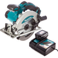 Sábh Ciorclach Gan Sreang Makita DSS610 LXT 18V 165mm le Ceallraí 1x 3.0Ah