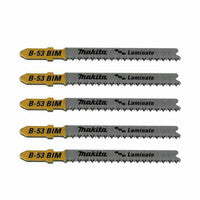 Makita B-10970 Jigsaw Blades for Laminate 82mm x 15TPI (5 Pack)