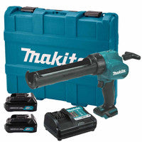 Makita CG100DWAEA 12V Max CXT 310ml Cordless Caulking Gun with 2x 2.0Ah Battery