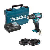 Druileálaí Gan Sreang Makita DF333DWAE 12V Max CXT le 2 chadhnraí 2.0Ah