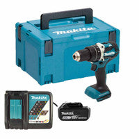 Makita DHP484STJ 18V LXT Brushless Combi Drill with 1 x 5.0Ah Battery