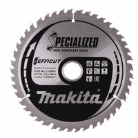 Lann Chonaic Chiorclach Gearrtha Adhmaid Makita E-06987 Efficut TCT 216mm x 30mm x 45T