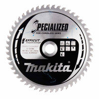 Lann Chonaic Chiorclach Makita E-12186 Efficut TCT le haghaidh Deic Ilchodach 190mm x 20mm x 50T