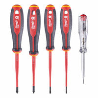 Milwaukee 4932478737 Tri-Lobe VDE Screwdriver Set (5 Pieces)
