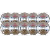 N-Durance TCT16552 TCT Circular Saw Blade 165 x 20mm 52T (10 Pack)