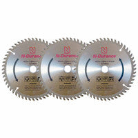 N-Durance TCT16552 TCT Circular Saw Blade 165 x 20mm 52T (3 Pack)