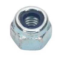 Sealey NLN5 Nylon Lock Nut M5 Zinc DIN 982 Pack of 100