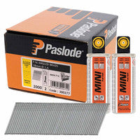 Paslode 300277 F16 x 38mm IM65A Stainless Steel Angled Brads with 2x Fuel Cells (2000 Pack)
