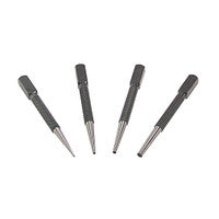 Priory PRI66SET4 66SN4 Nail Punch Set 4 Piece
