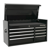 Sealey PTB104008 Topchest 8 Drawer 1040mm Heavy-Duty Black
