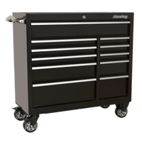 Sealey PTB105511 Rollcab 11 Drawer 1055mm Heavy-Duty Black