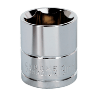 Sealey S0586 WallDrive® Socket 19mm 3/8"Sq Drive
