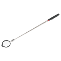 Sealey S0947 Telescopic Inspection Mirror 55mm with LED