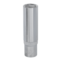 Sealey S1410D WallDrive® Socket 10mm Deep 1/4"Sq Drive