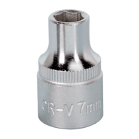 Sealey S3807 WallDrive® Socket 7mm 3/8"Sq Drive