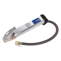 Sealey SA395 Tyre Inflator with Clip-On Connector