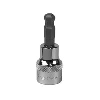 Sealey SBBH005 Ball-End Hex Socket Bit 7mm 3/8"Sq Drive