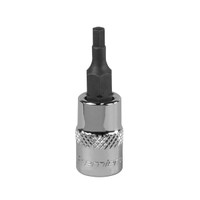 Sealey SBH001 Hex Socket Bit 3mm 1/4"Sq Drive