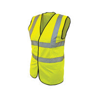 Scan Hi-Vis Waistcoat Yellow - XL (48in)