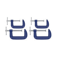 Sealey AK6003SET 75mm & 100mm G-Clamp Set 4pcs