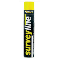 Everbuild SURVEYYE Surveyline Marker Spray 700ml (Yellow)