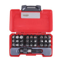 Teng Tools TM028 1/4" Hexagon Drive Bit Set (28 Pieces)