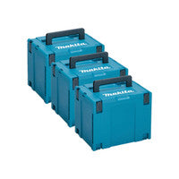 Makita 821552-6 Makpac Stacking Connector Case Type 4 (Pack of 3)