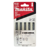 Makita A-85737 Basic Cut Metal Jigsaw Blades 50mm x 24 TPI (5 Pack)