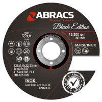 Abracs Black Edition Extra Thin Cutting Discs 230 x 1.8 x 22mm (25 Pack)