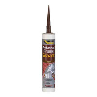 Everbuild EXTBN External Frame Sealant 290ml Brown
