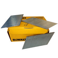 DeWalt DNBA1663GZ 16G 63mm Angled Galvanised 2nd Fix Nails (2500 Pack)