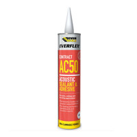 Everbuild Everflex AC50C4 Contract Acoustic Sealant & Adhesive White 380ml