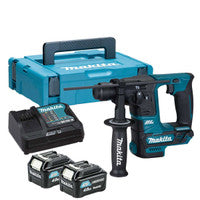Makita HR166DSMJ 10.8V CXT Brushless SDS Rotary Hammer Kit with 2x 4.0Ah Batteries