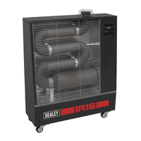 Sealey IR16 16kW Industrial Infrared Diesel Heater