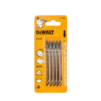 DeWalt DT2164-QZ T101D Wood Fast Cuts Jigsaw Blades 68mm x 4 TPI (5 Pack)