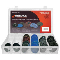 Abracs Quick Lock Accessory Pack 25 Piece 50mm