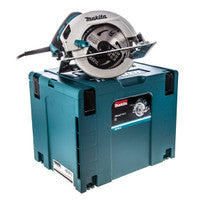 Sábh Ciorclach Makita HS7601J 190mm le Cás Iompair MakPac 1200W 240V