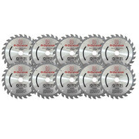 N-Durance TCT16524 TCT Circular Saw Blade 165 x 20mm 24T (10 Pack)
