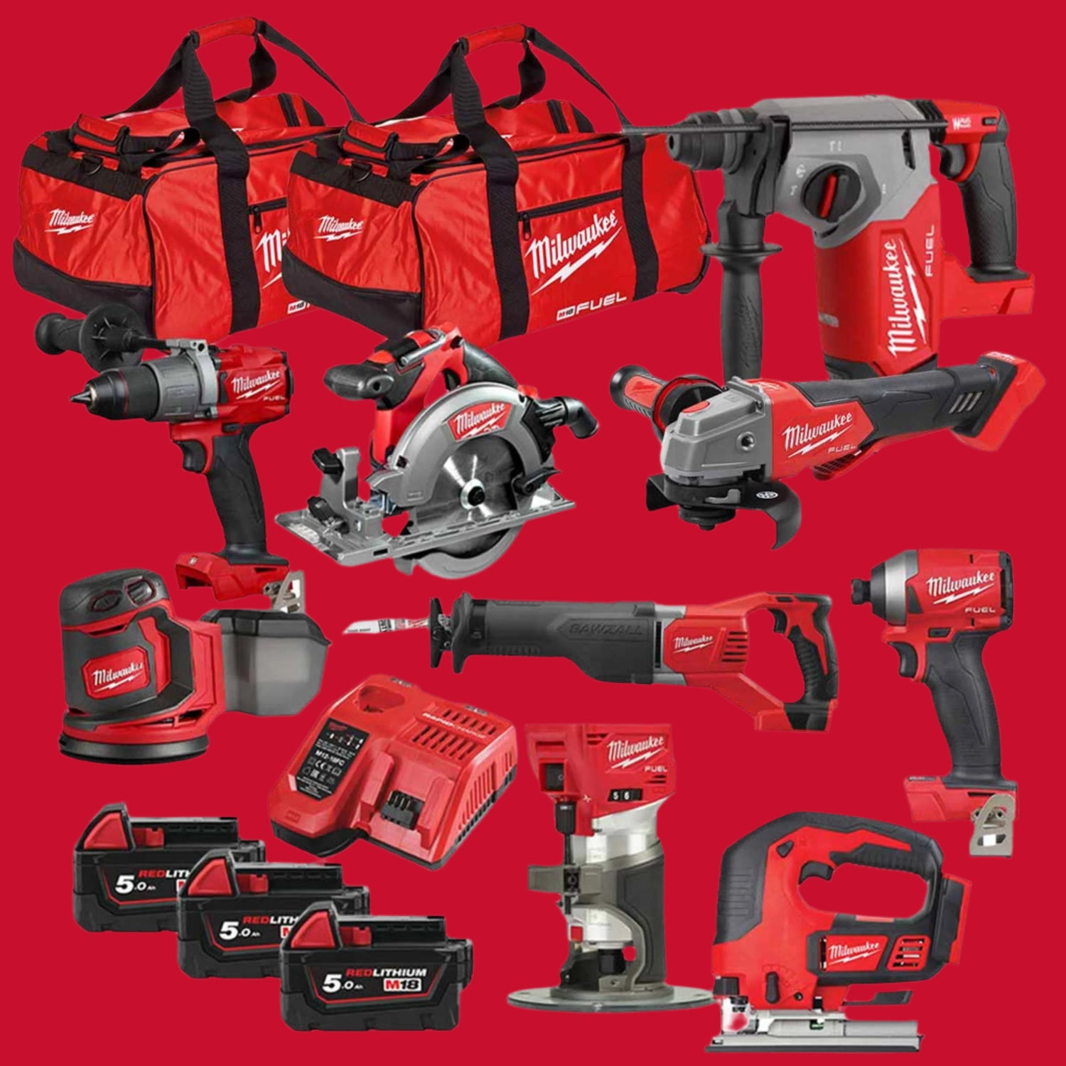 MILWAUKEE CORDLESS KITS