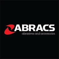Abracs abrasives and accessories logo on black background for industrial and craft use
