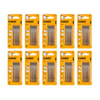 DeWalt DT2164-QZ T101D Wood Fast Cuts Jigsaw Blades 68mm x 4 TPI (50 Pack)